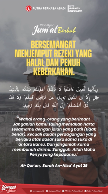 Olah Rasa Jumat Berkah 12 Juni 2026: Bersemangat menjemput rezeki yang halal, berkah, dan diridhai Allah.
